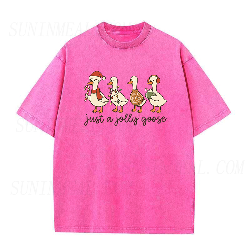 Christmas Goose Unisex Tee