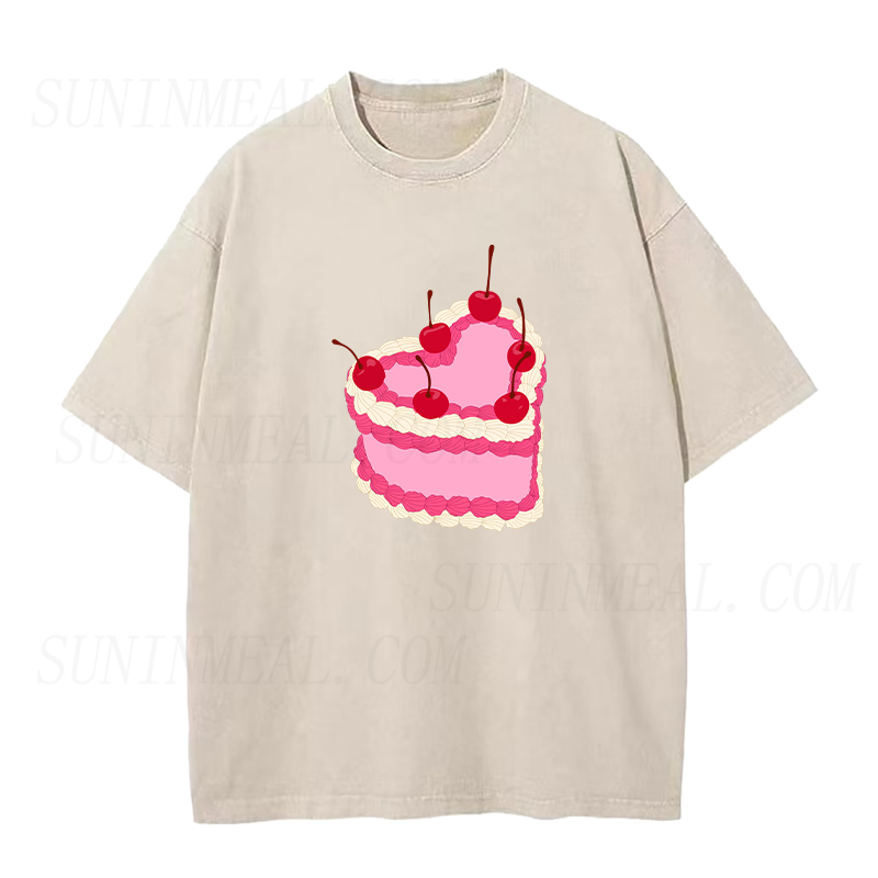 チェリーケーキ ユニセックスTシャツ