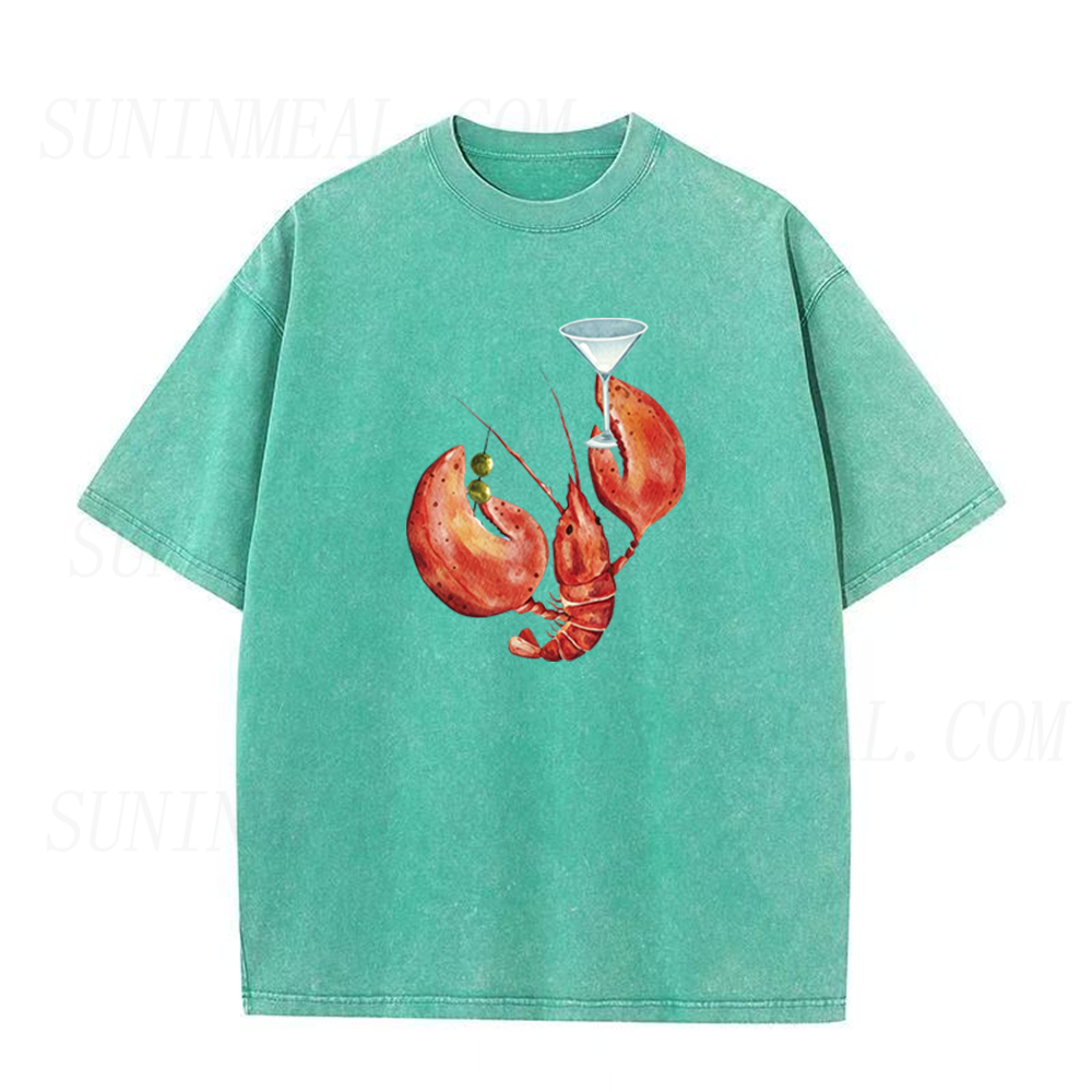 Lobster Loves Dirty Martini Unisex Tee