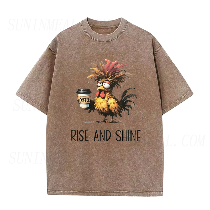 Rise And Shine Coffee Unisex Tee