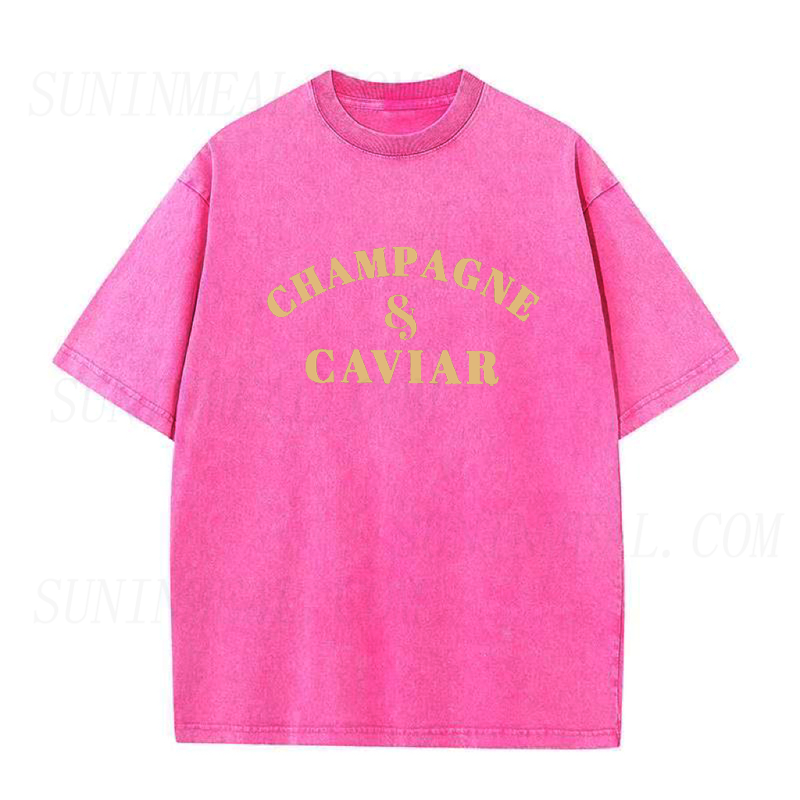 Champagne and Caviar Unisex Tee