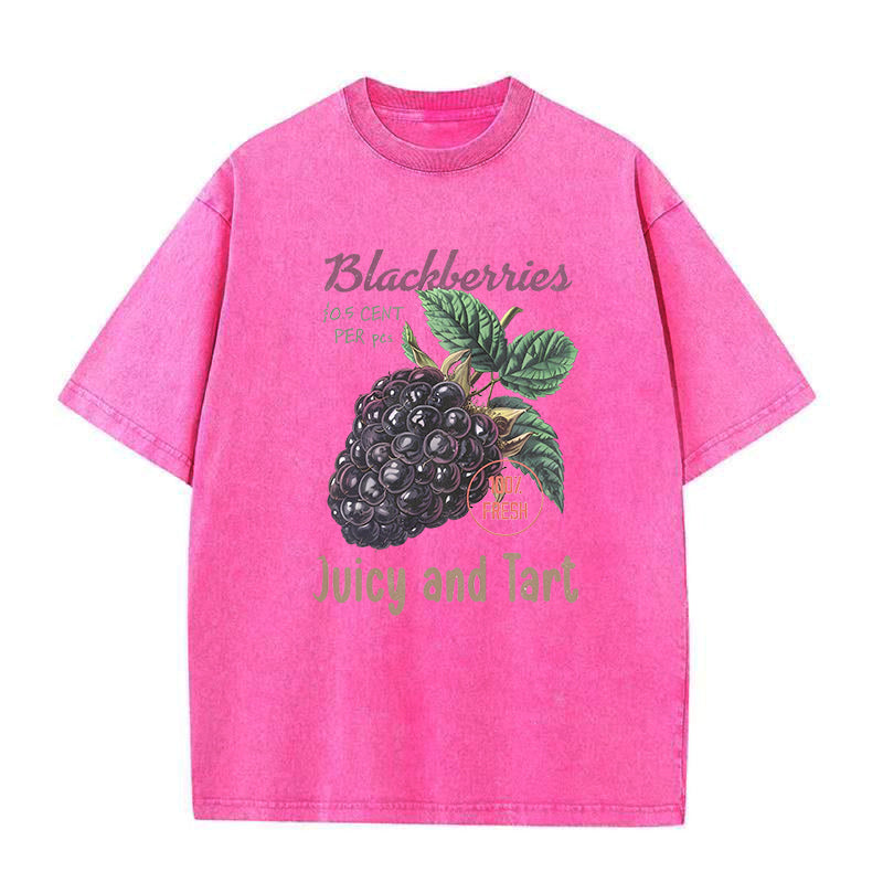 Retro Blackberry Unisex Tee