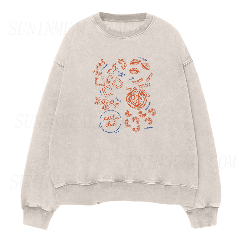 Pasta Unisex Crewneck Sweatshirt