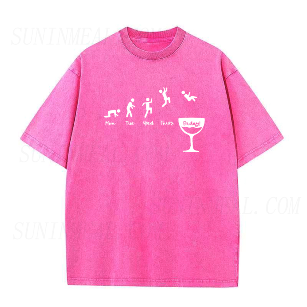 Monday To Friday Wine Lover Unisex Tee