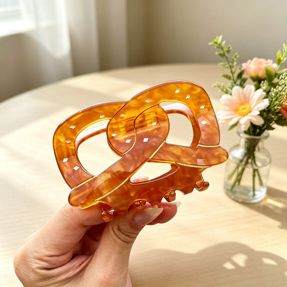 Pretzel Hair Claw Clip
