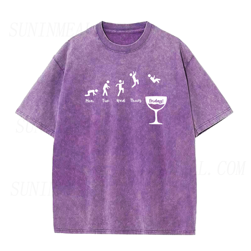 Monday To Friday Wine Lover Unisex Tee