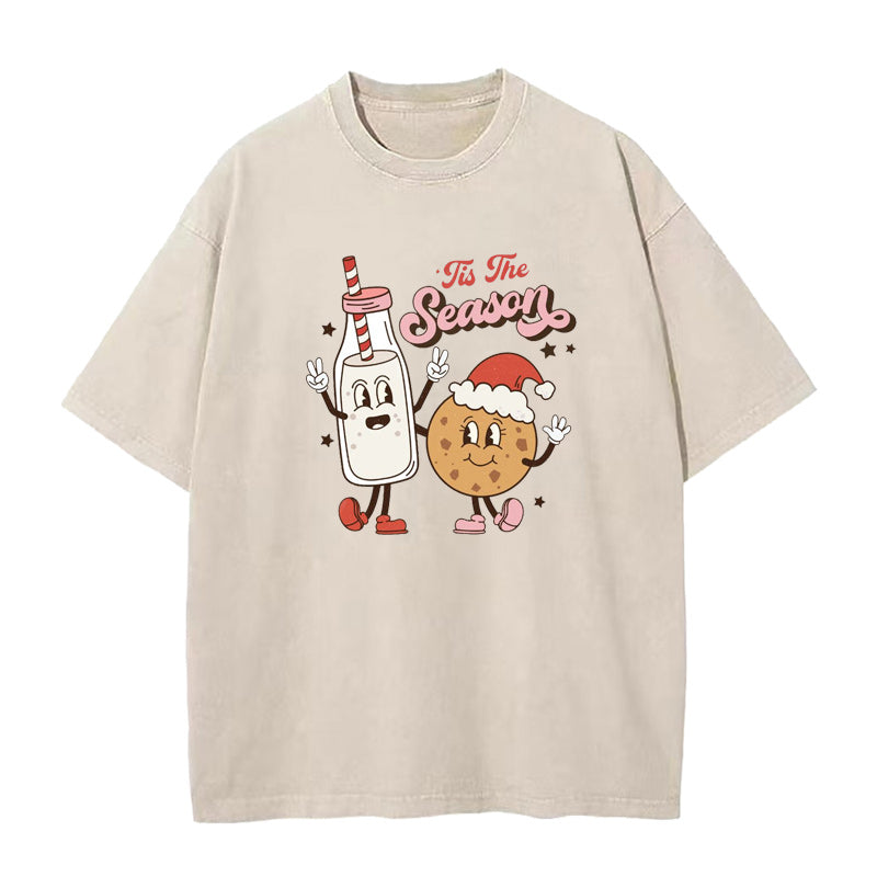 Christmas Milk and Cookies Unisex Tee