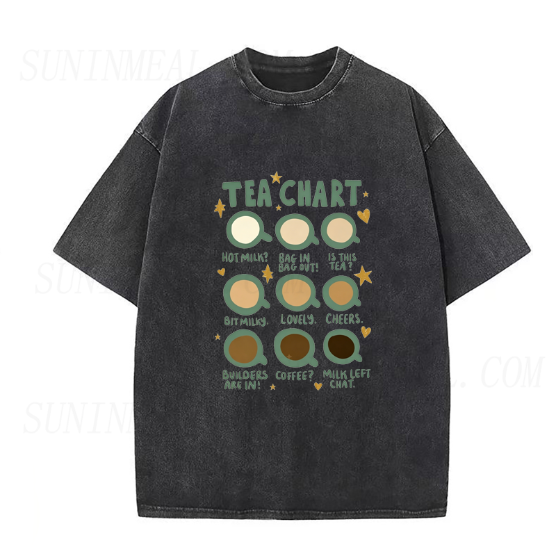 Tea Chart Unisex Tee