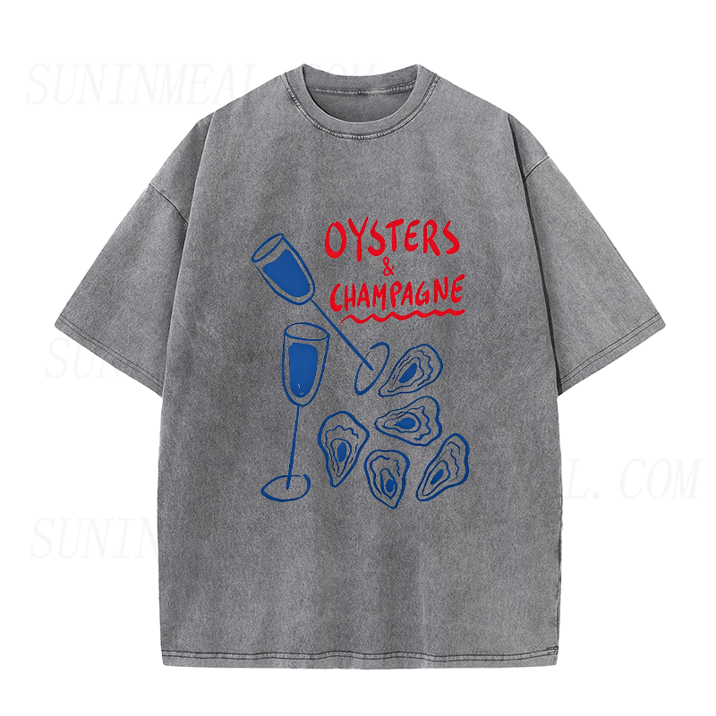 Oysters & Champagne Unisex Tee