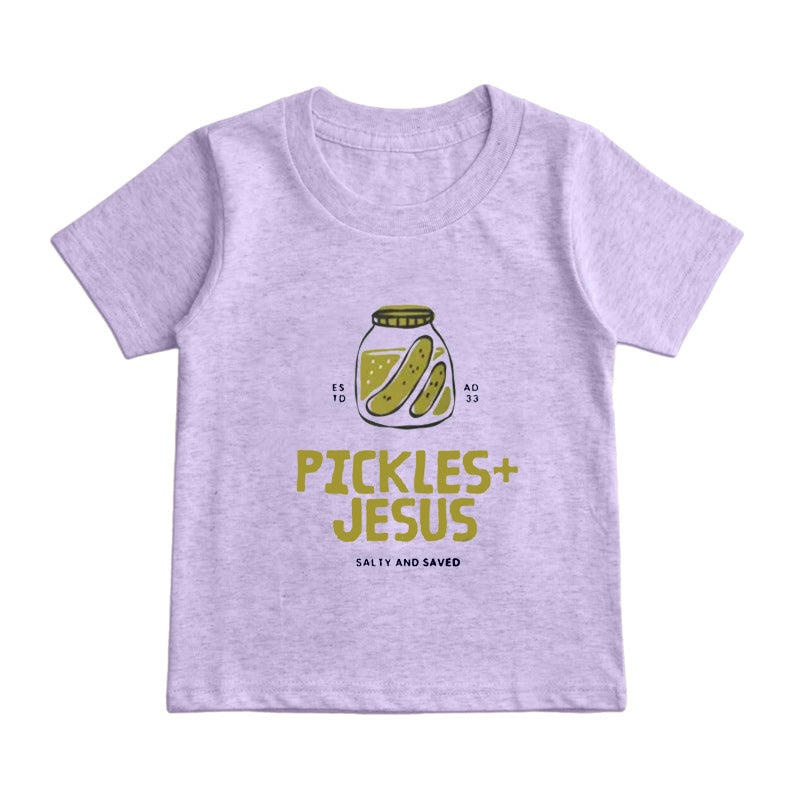 Jesus Pickle Kids T-Shirt