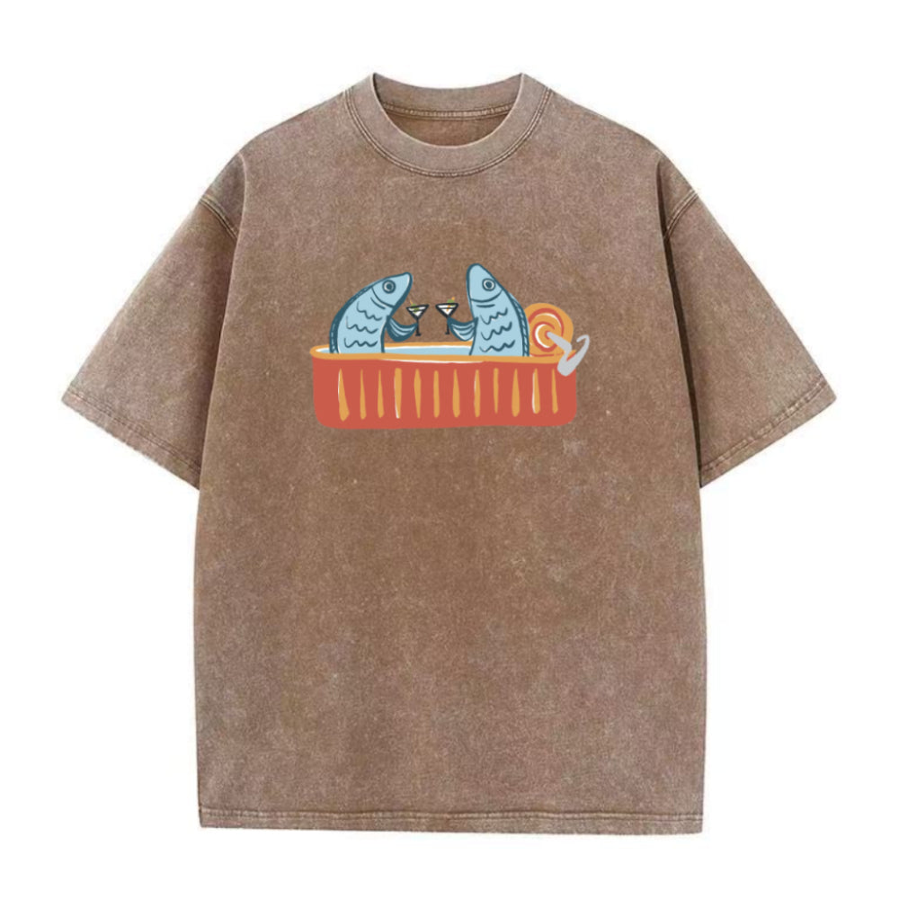 Martini Sardine Unisex Tee
