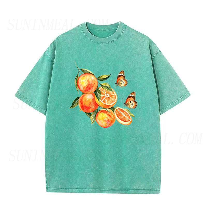 Oranges & Butterflies Unisex Tee