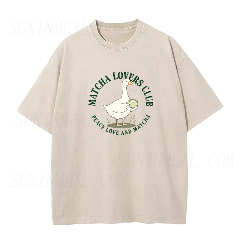 Matcha Lovers Club Goose Unisex Tee