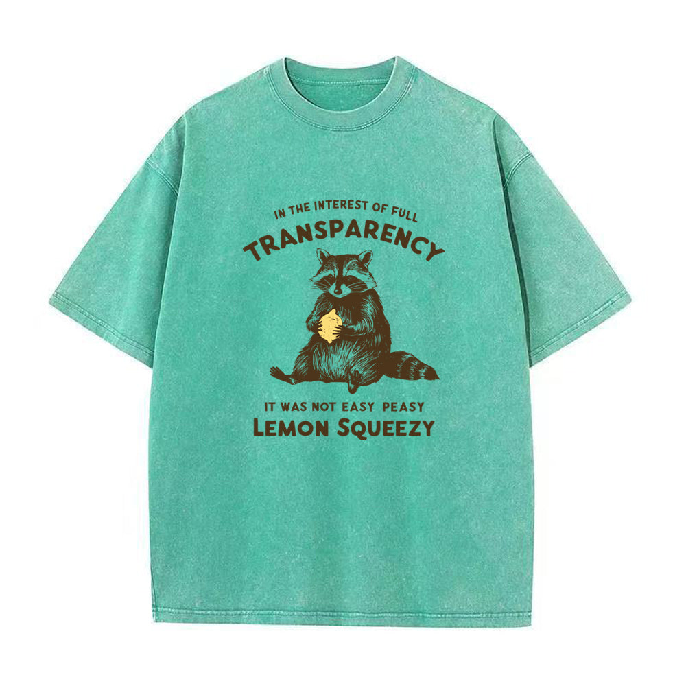 It Was Not Easy Peasy Lemon Squeezy Unisex Tee