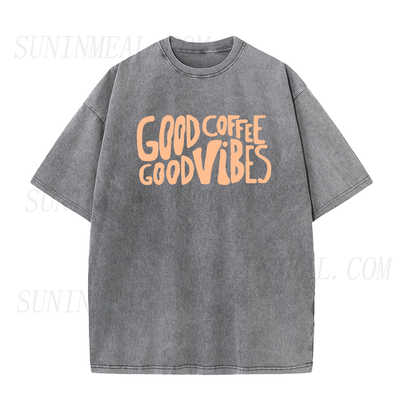 Good Coffee Good Vibes Unisex Tee