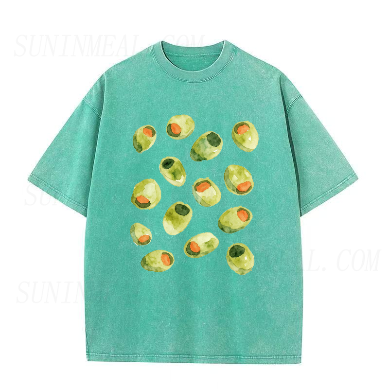 Watercolor Olive Unisex Tee