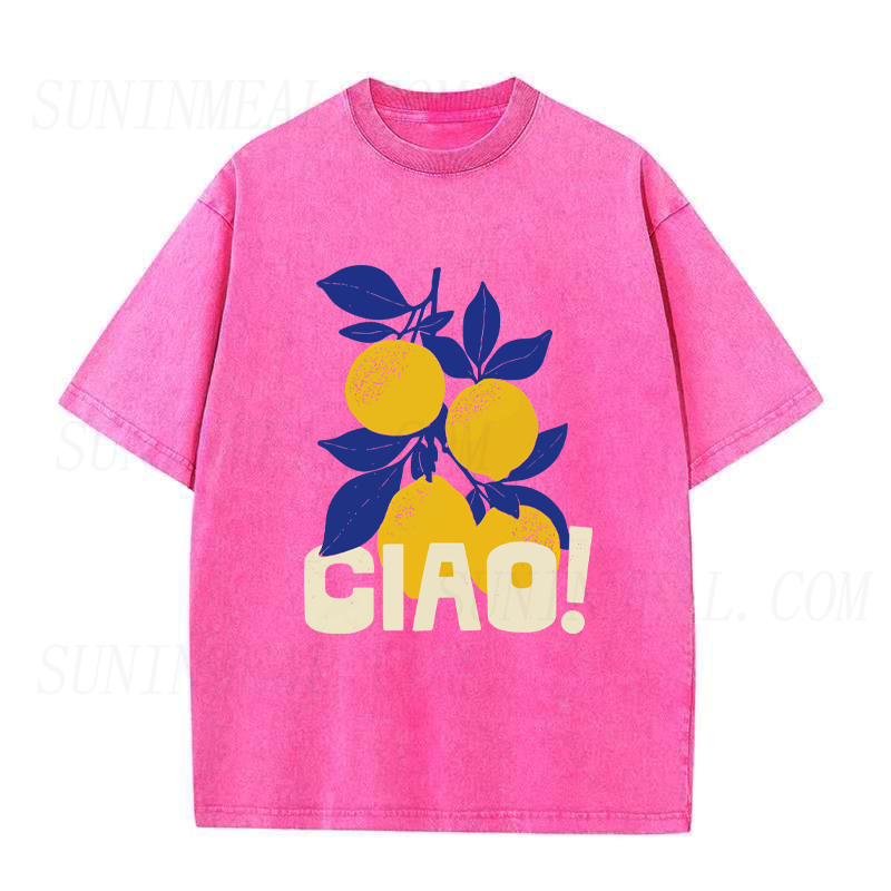 Ciao Italian Lemons Unisex Tee