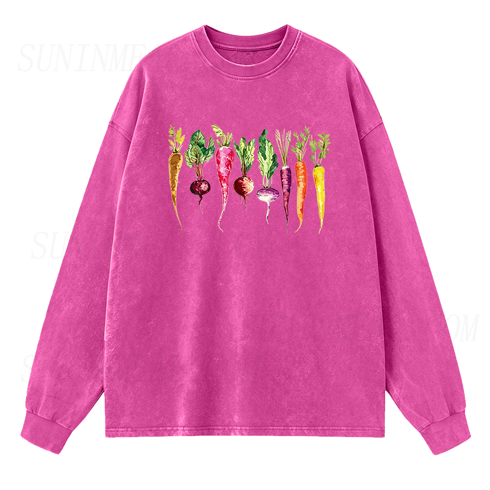Vegetable Garden Long Sleeve Unisex Tee