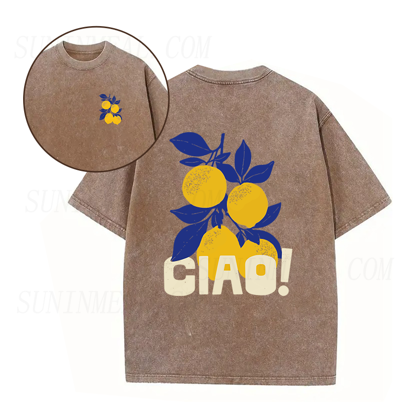 Ciao Italian Lemons Unisex Tee