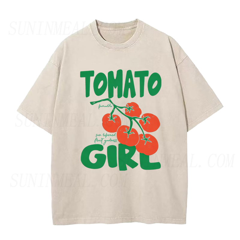 Tomato Girl Summer Garden Unisex Tee