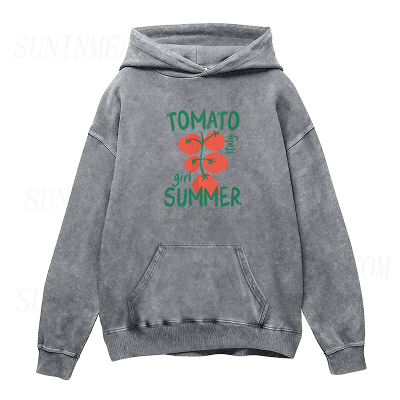 Tomato Girl Summer Unisex Hoodie