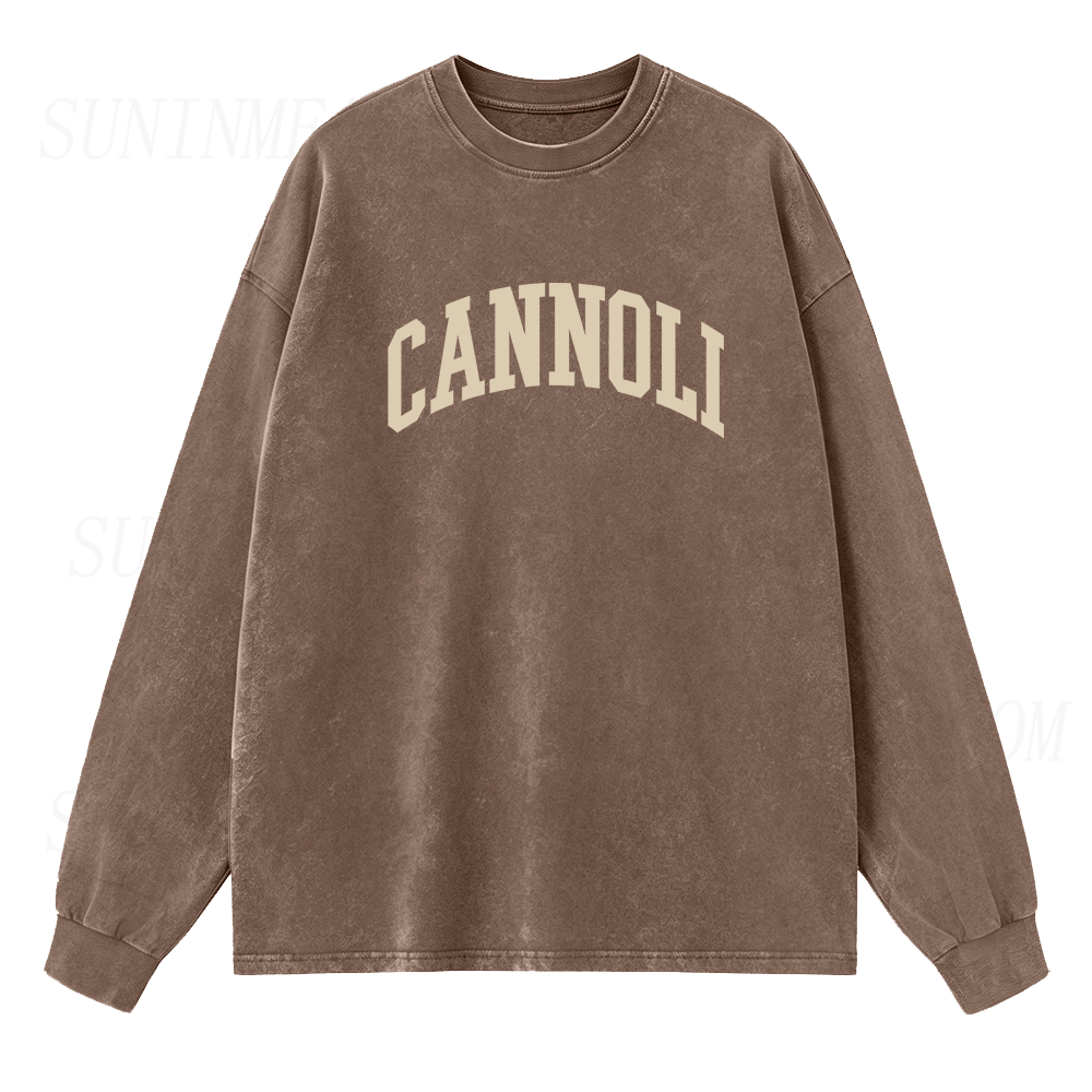 Cannoli Long Sleeve Unisex Tee