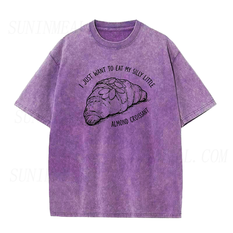 Silly Little Almond Croissant Unisex Tee
