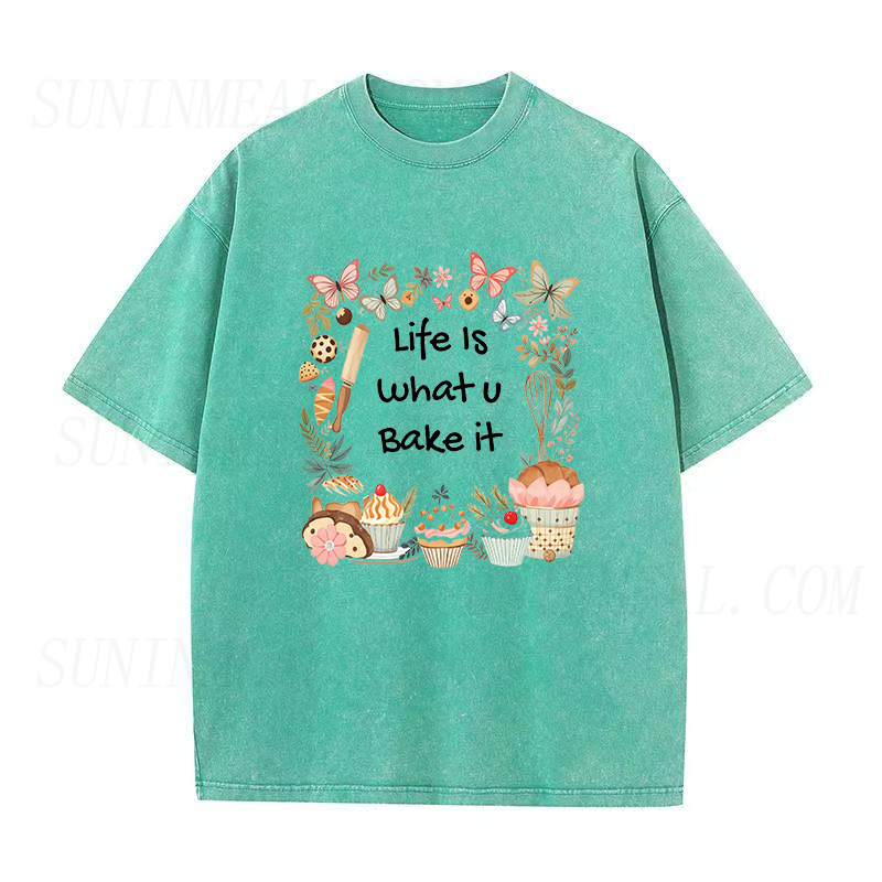 life is what u bake it Unisex Tee