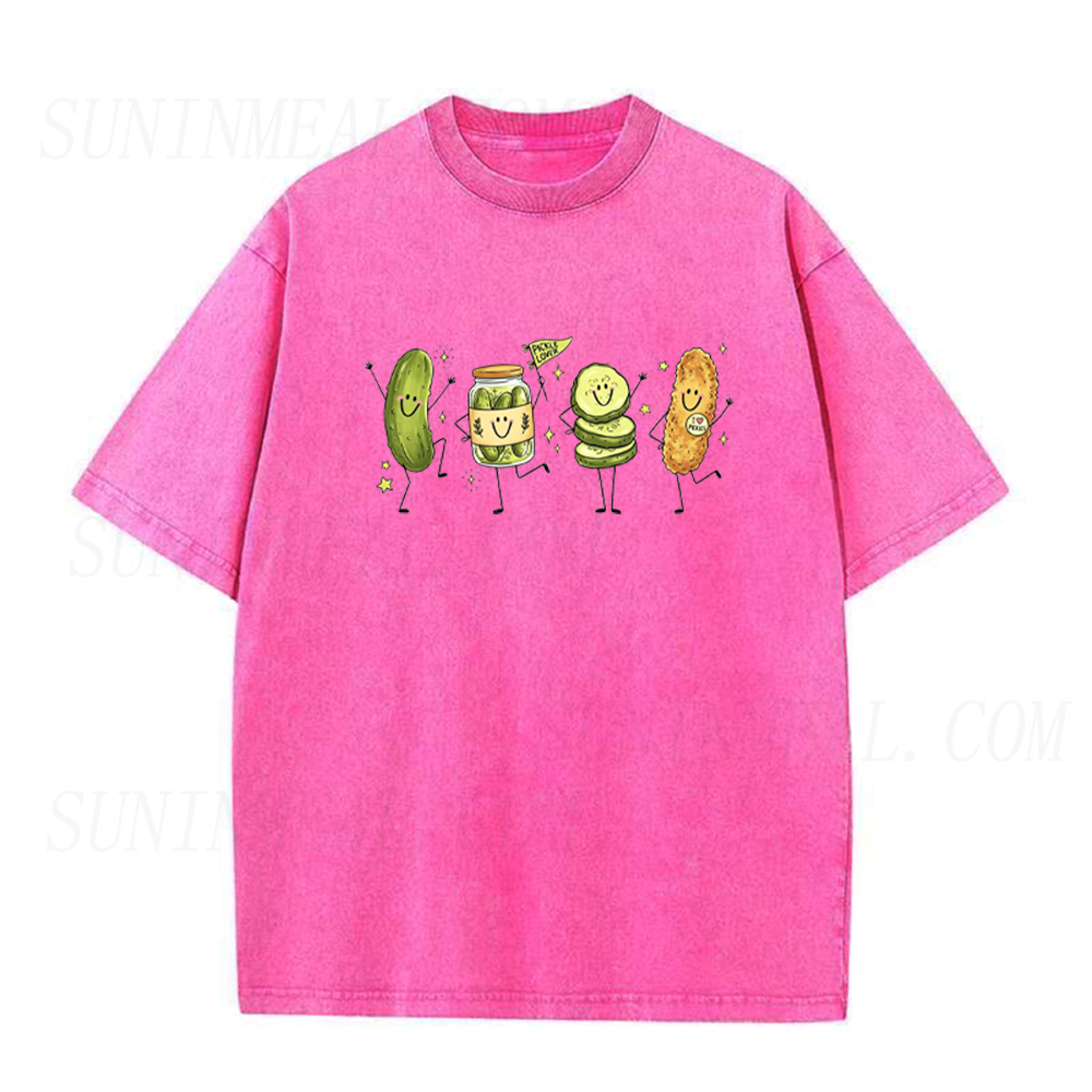 Cute Pickle Squad Unisex Tee