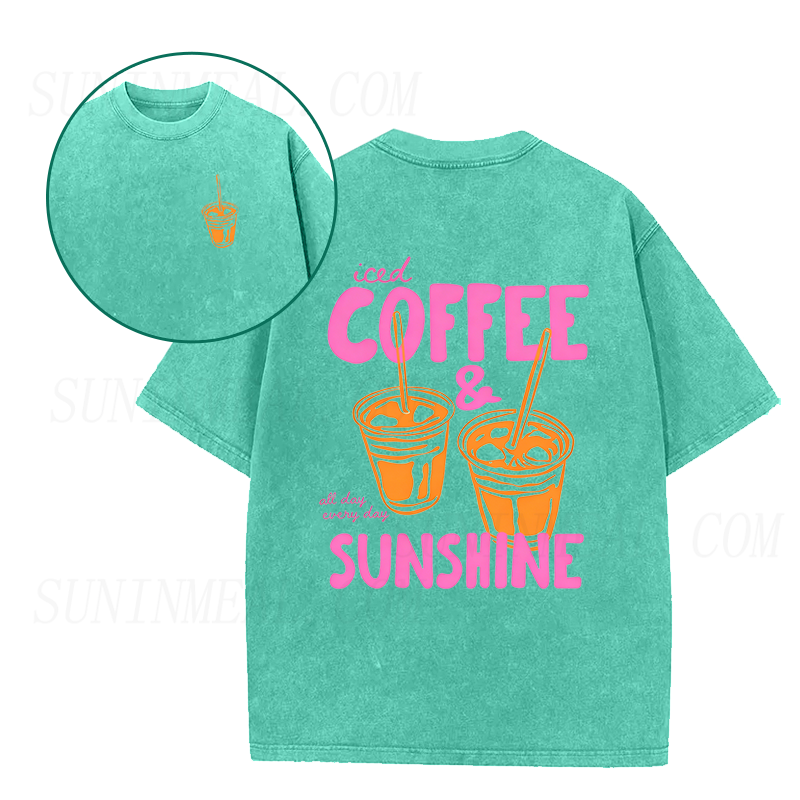 Iced Coffee & Sunshine Unisex Tee