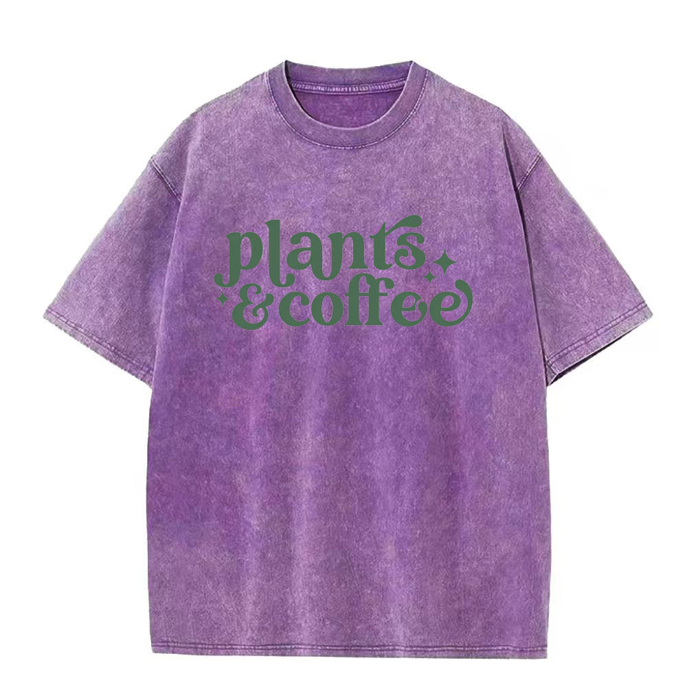 Plant and coffee Unisex Tee