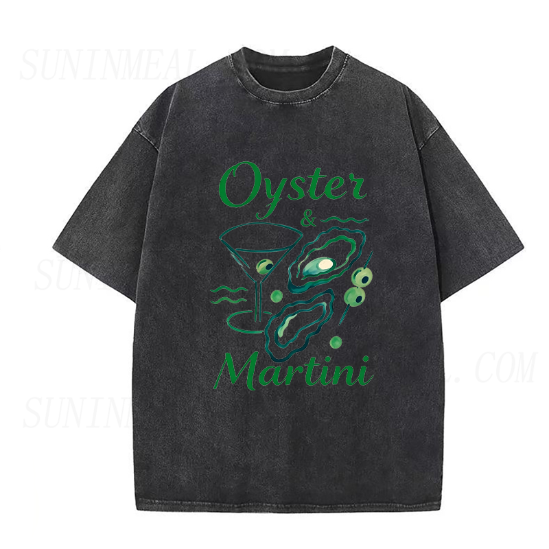 Classic Oyster & Martini Unisex Tee