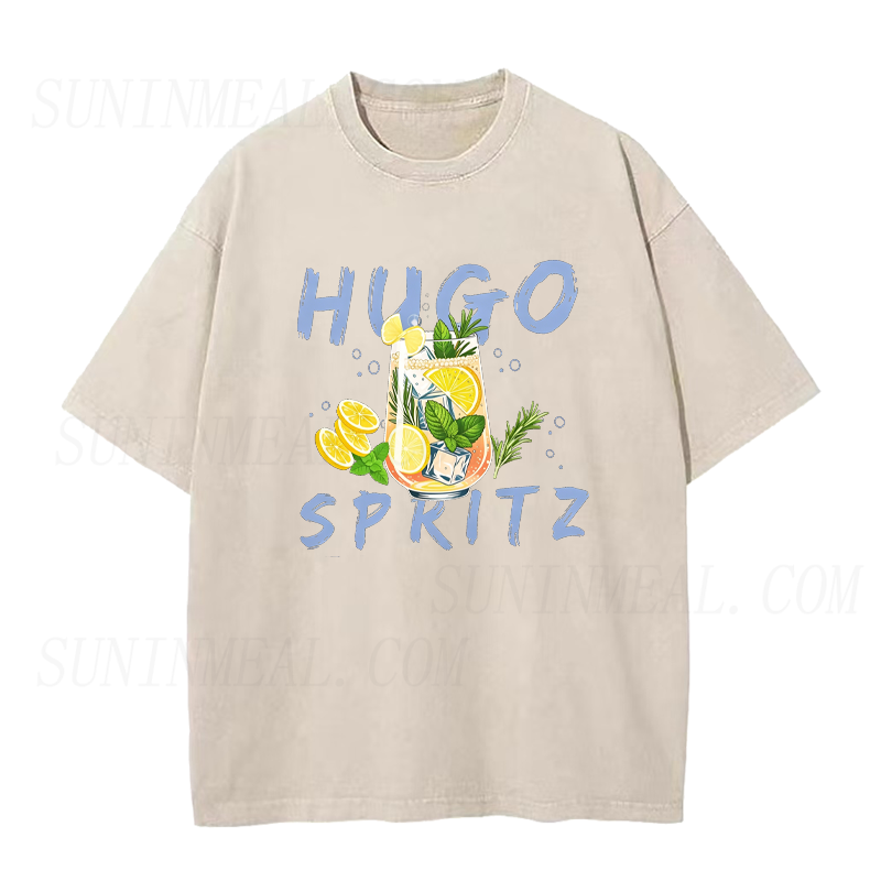 Hugo Spritz Cocktail Graphic Unisex Tee