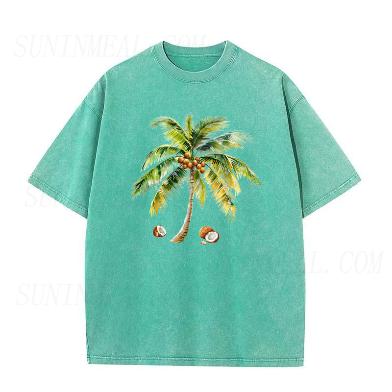 Coconut Palm Tree Unisex Tee