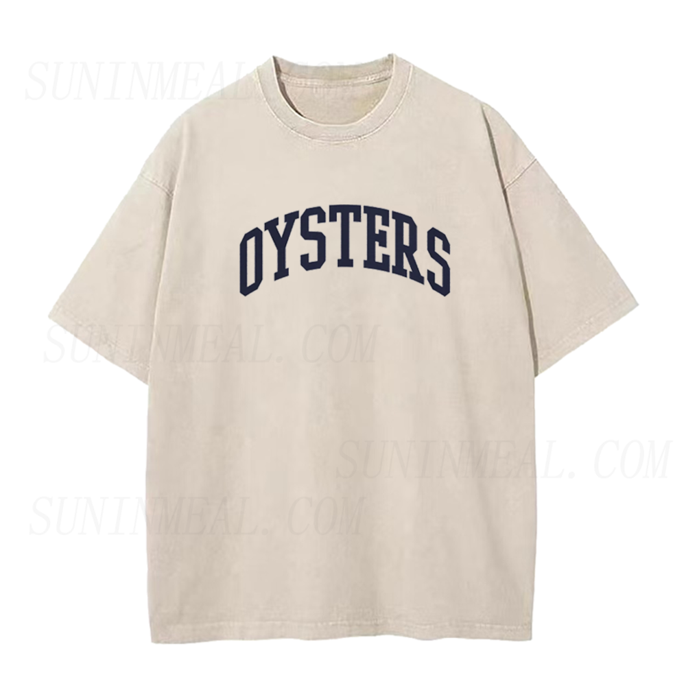 Retro Oysters Unisex Tee