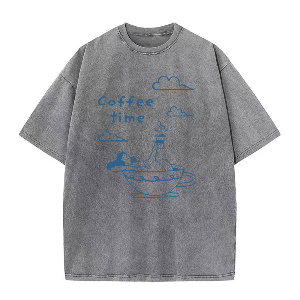 コーヒータイム ユニセックスTシャツ
