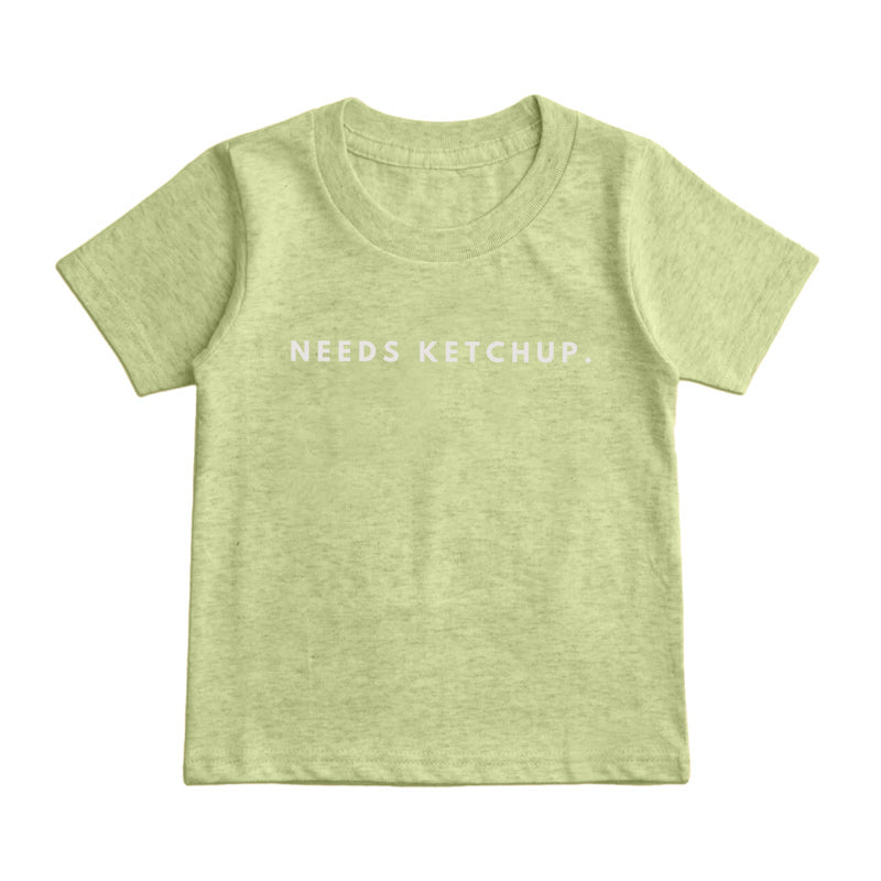Needs Ketchup Kids T-Shirt