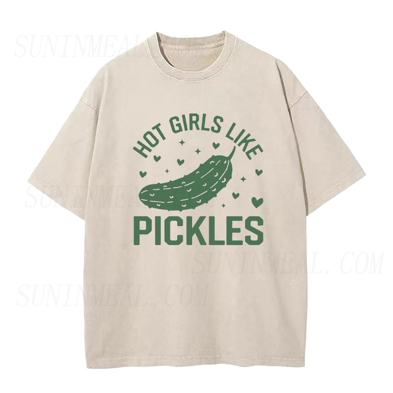 Hot Girls Like Pickles Unisex Tee