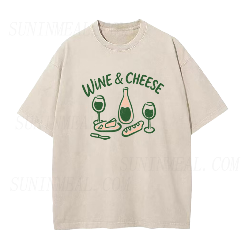 Wine & Cheese Unisex Tee