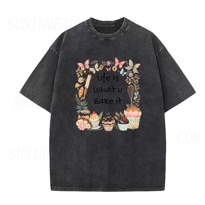 life is what u bake it Unisex Tee