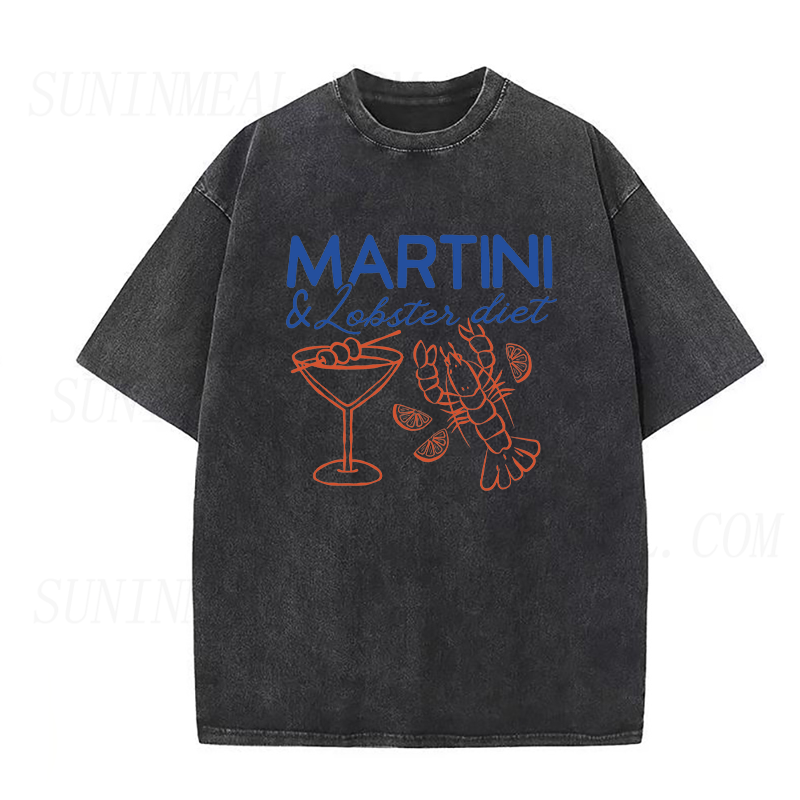 Martini & Lobster Diet Unisex Tee