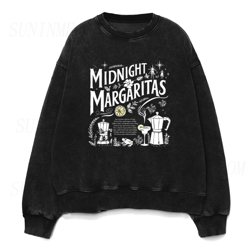 Midnight Margaritas Unisex Crewneck Sweatshirt