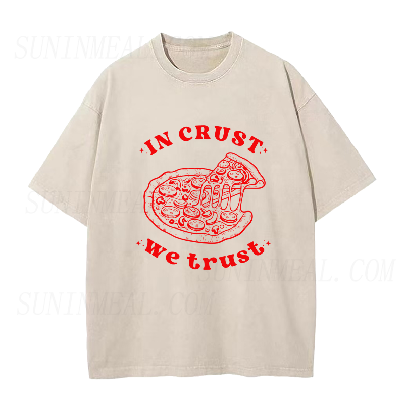 In Pizza We Trust Unisex Tee