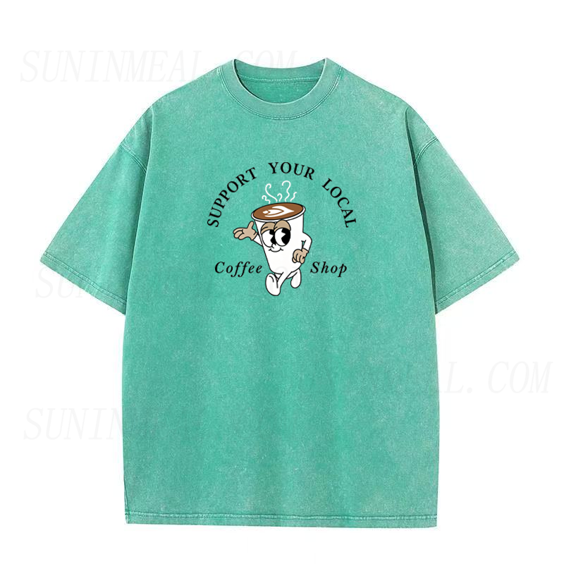 Support Your Local Coffee Shop Tee