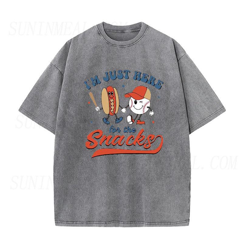 I'm Just Here For The Snacks Unisex Tee