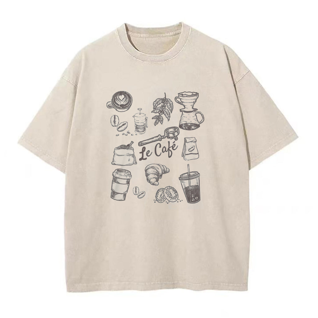 ルカフェ ユニセックスTシャツ