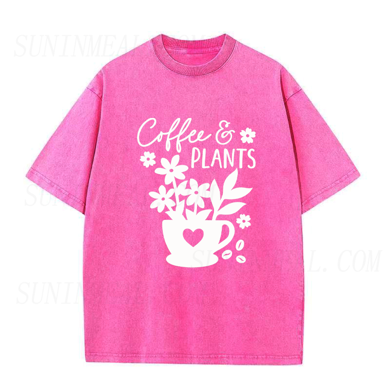 Coffee and Plants Unisex Tee
