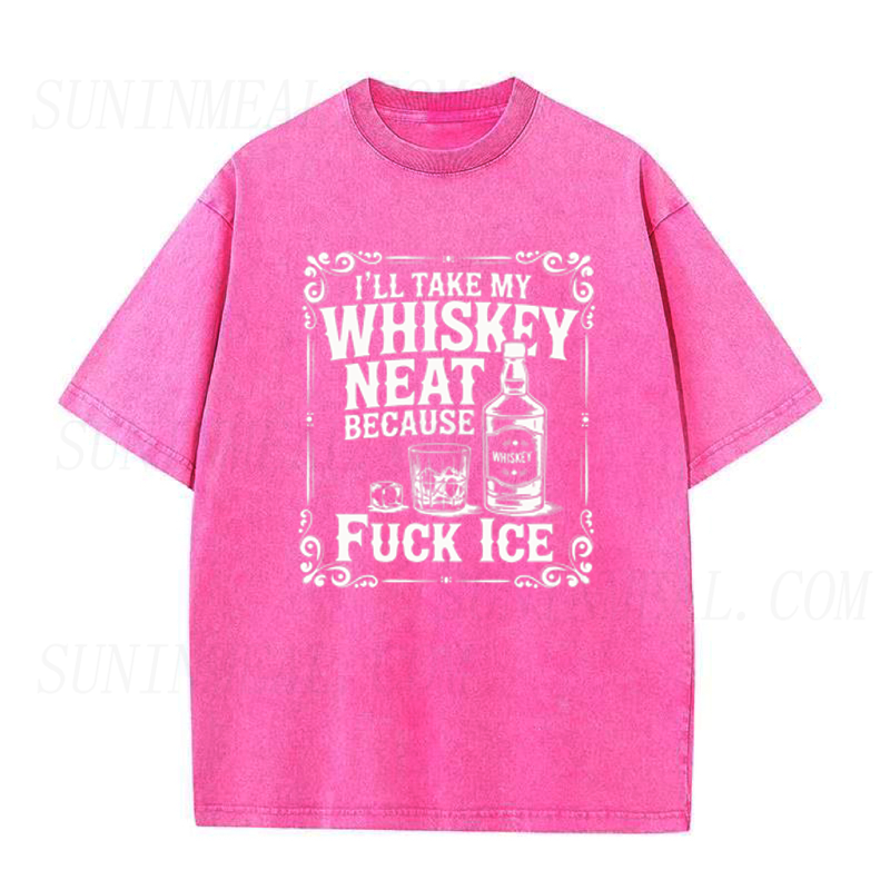 Whiskey Neat Activism Unisex Tee