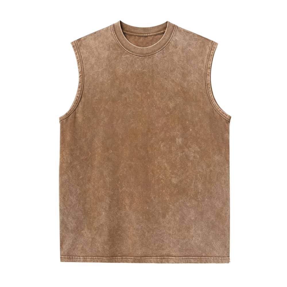 Solid Unisex Tank Top