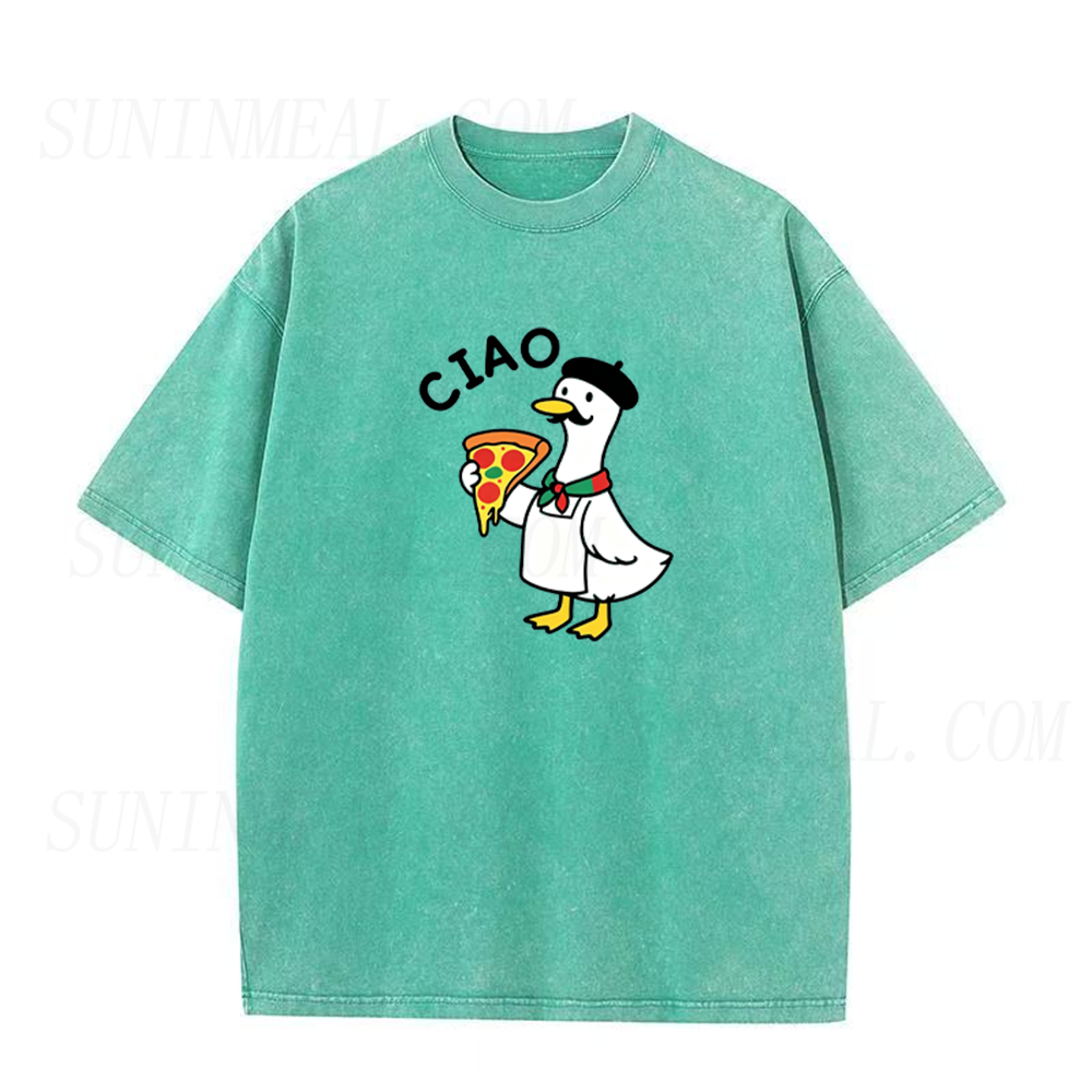 Ciao Pizza Goose Unisex Tee